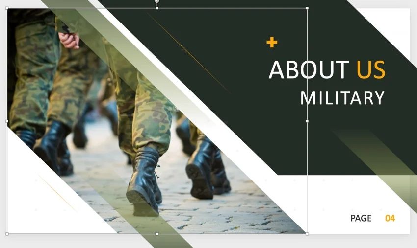 US Army PowerPoint template