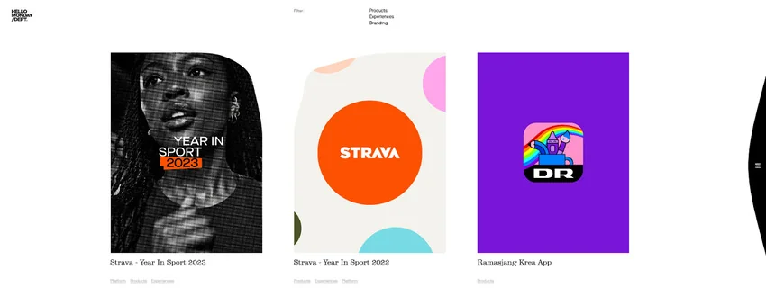 Hello Monday website.