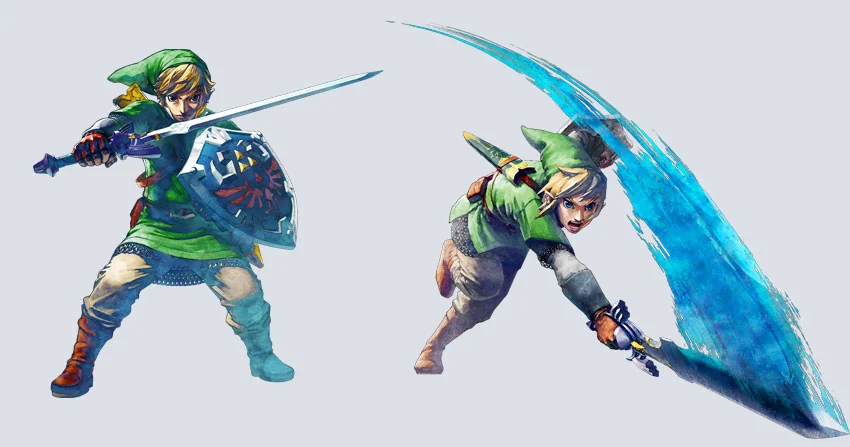 Link's design from the Skyward Sword