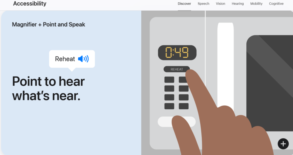 Apple accessibility features