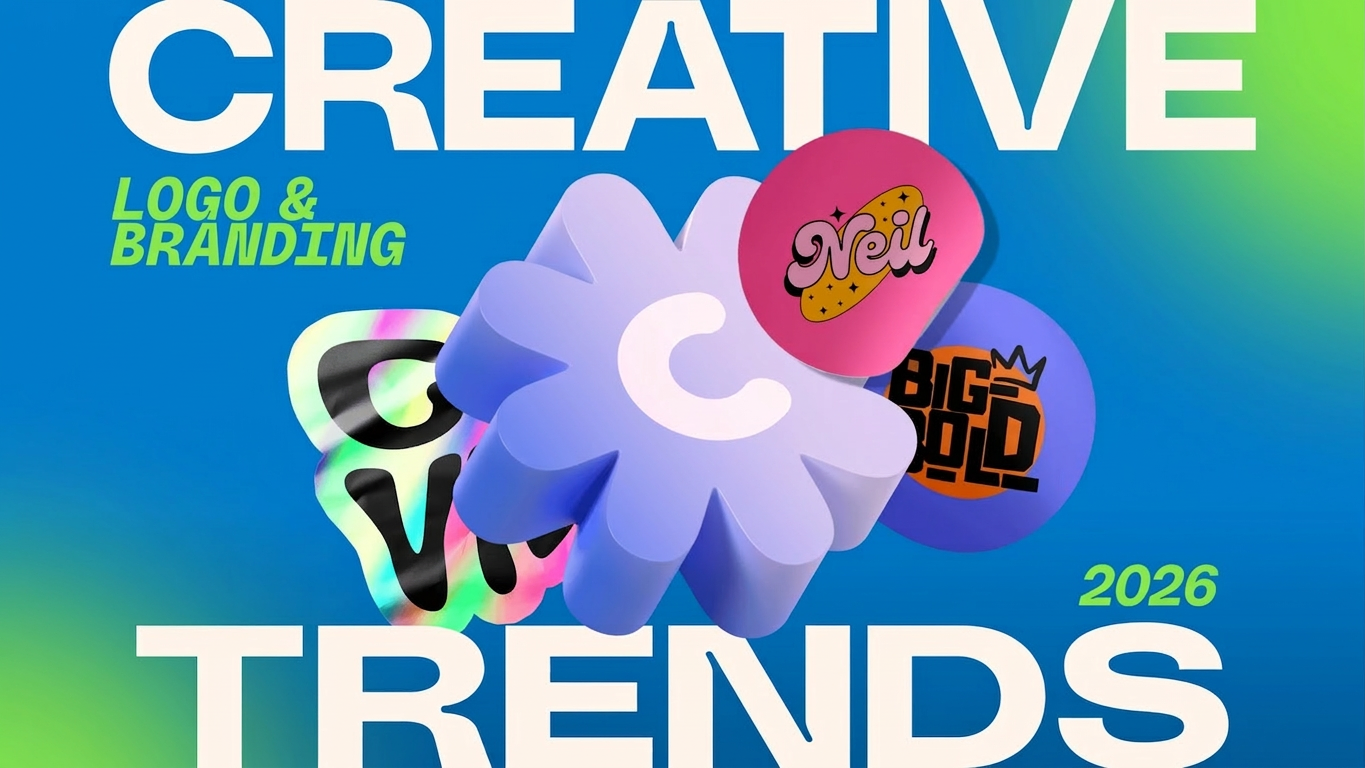 Logo and Branding Trends for 2026: Kinetic logos, childlike anarchy, and the death of skin-deep