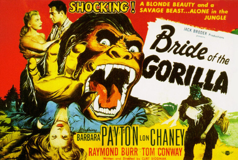 Color palette inspiration from B-movie posters