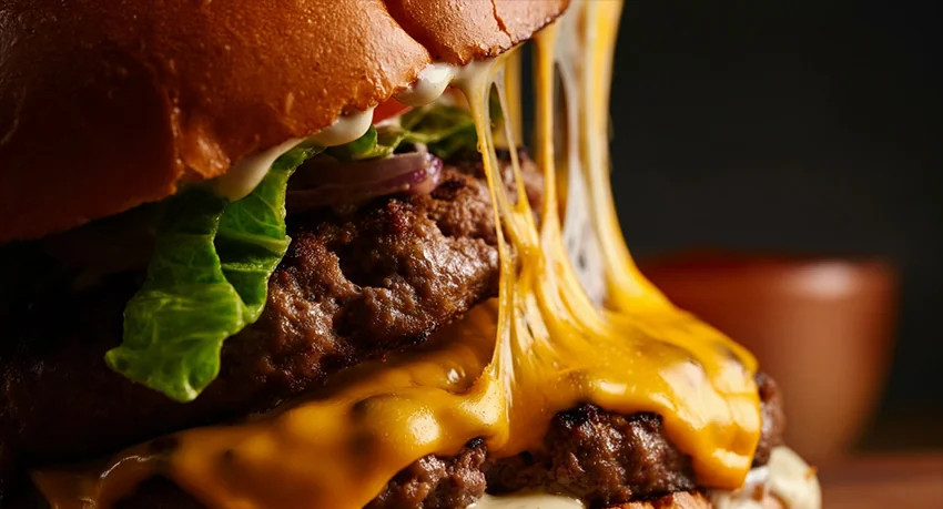 The slow-motion food reveal