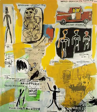 Aboriginal by Jean-Michel Basquiat