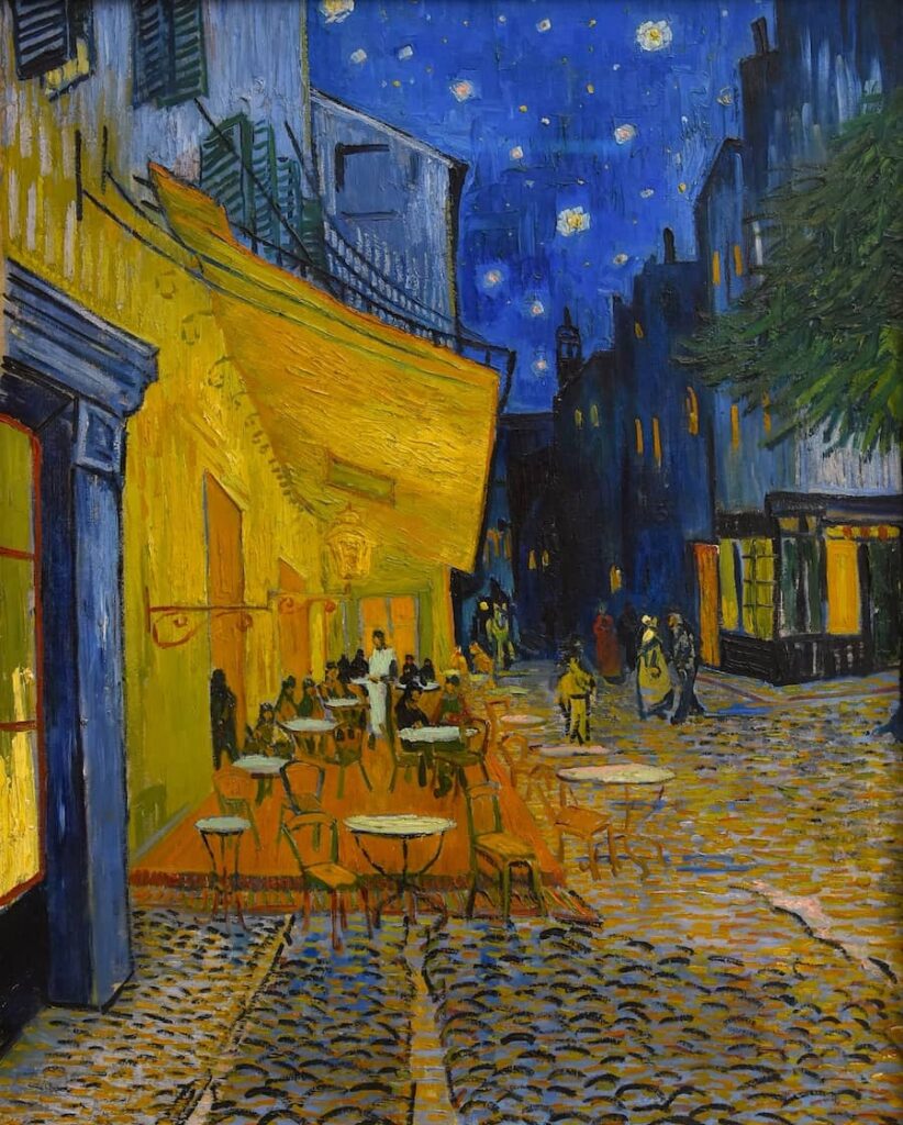 Café Terrace at Night by Vincent Van Gogh