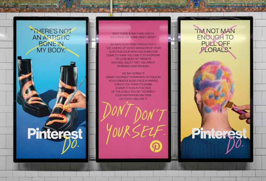 pinterest campaign dont do craftcore branding