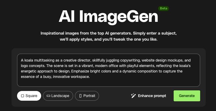 ImageGen prompt