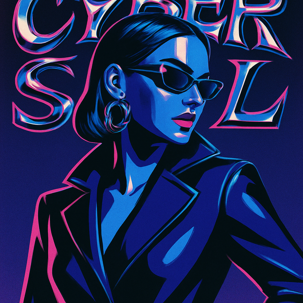 AI neon graphics generator 