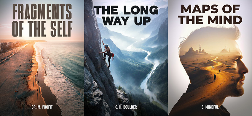 Examples of non-fiction book covers