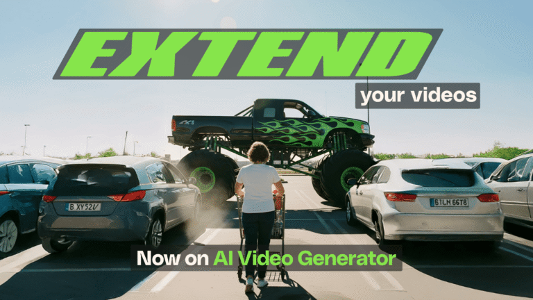 Go Long…er: Introducing AI Video Generator Extend