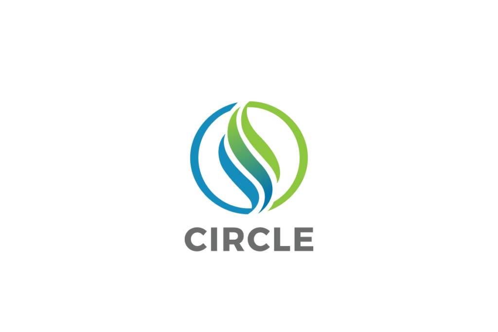 Circle logo from Envato