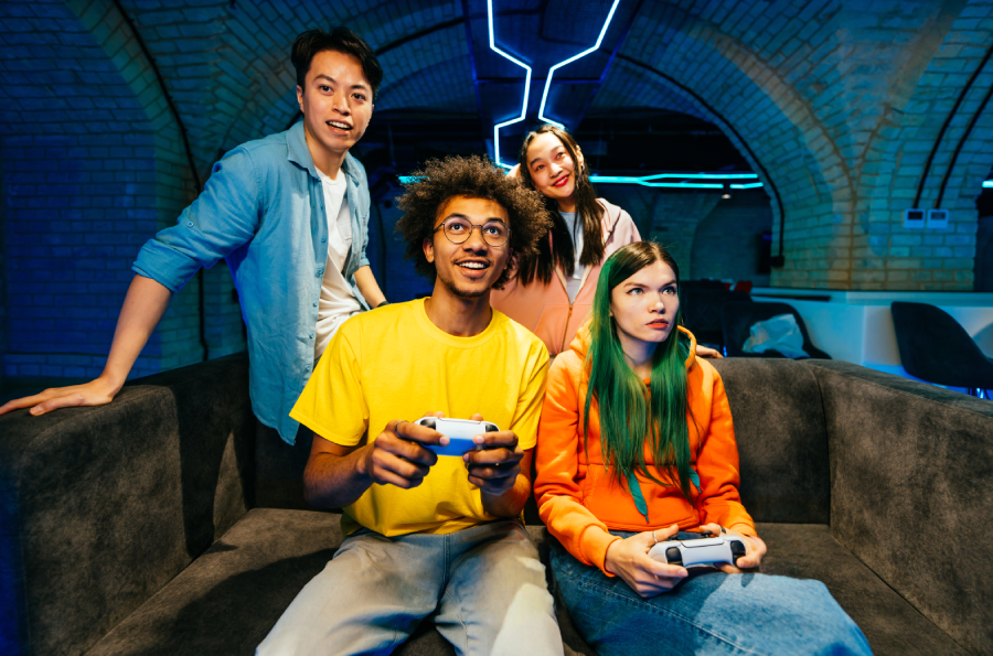 UI sound design for games and apps using AI