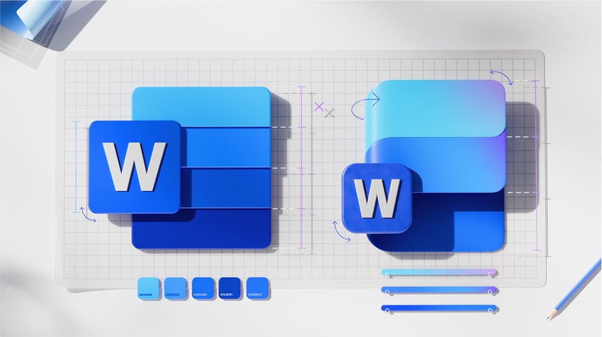 word icon evolution