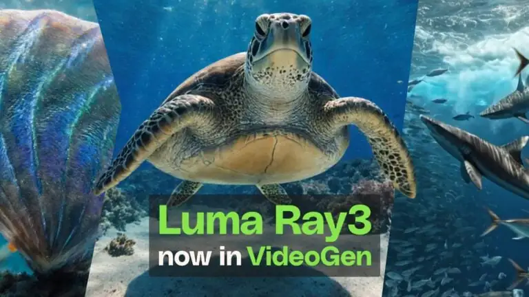 For creators who want more control: Luma Ray3 is now available in VideoGen