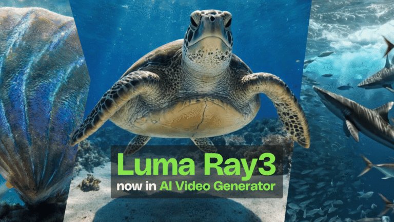 For creators who want more control: Luma Ray3 is now available in AI Video Generator