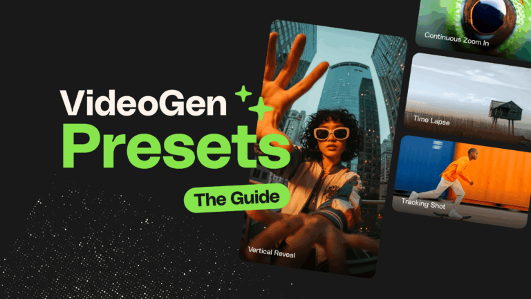 VideoGen Presets guide: how to generate edit-ready AI clips