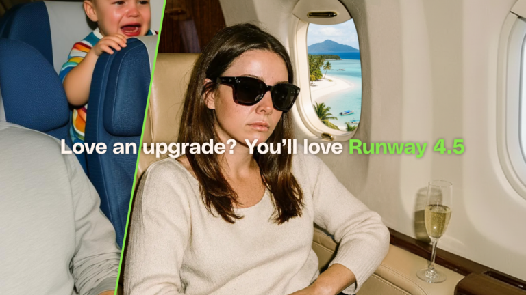 Runway Gen 4.5 joins the VideoGen family: More realism, more motion, more possibility