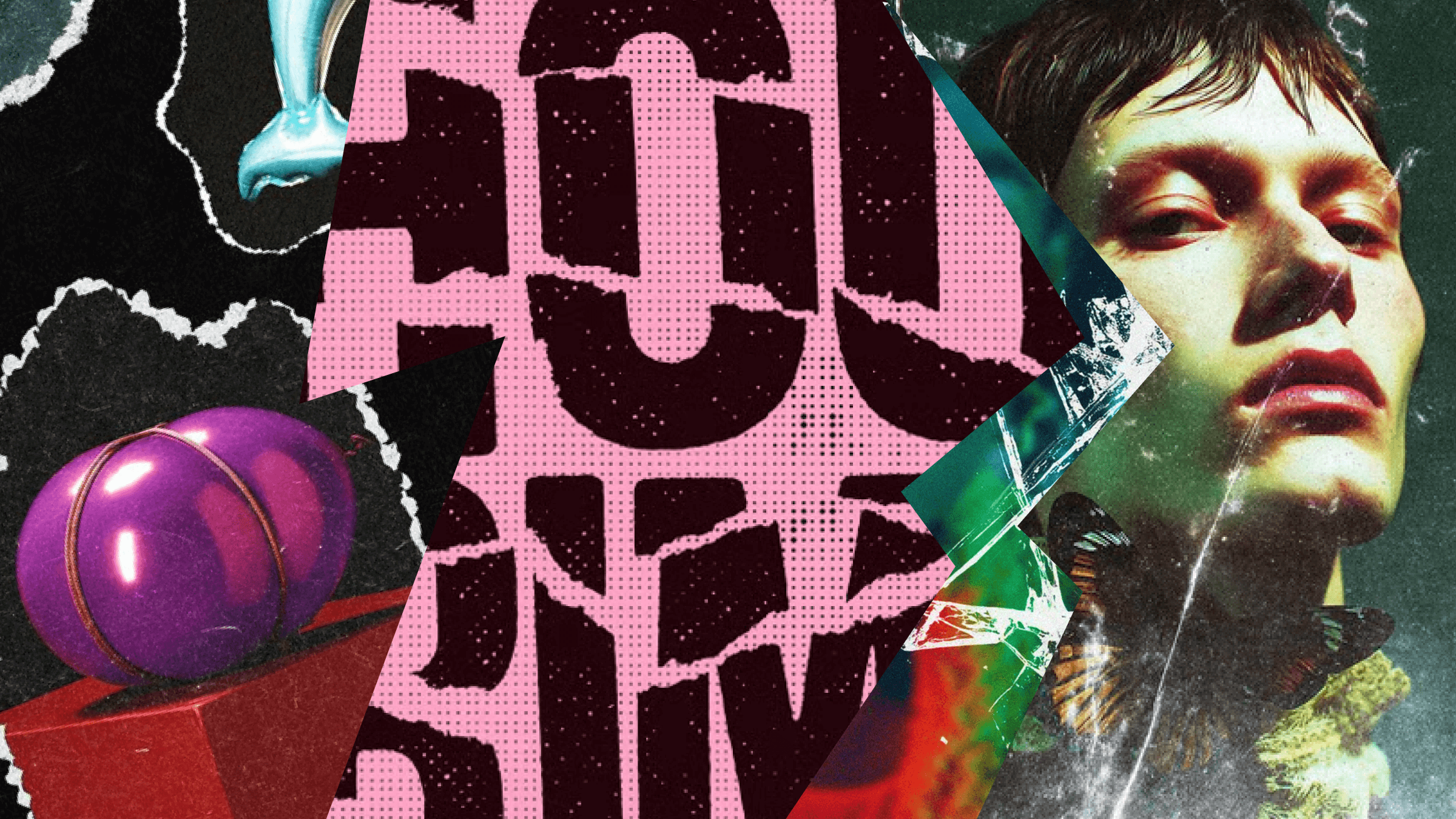 Grunge graphic design trend