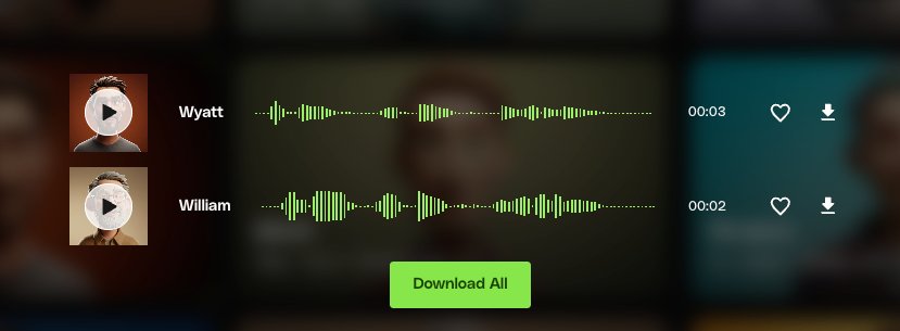 AI voiceover FAQ: Choosing another voice
