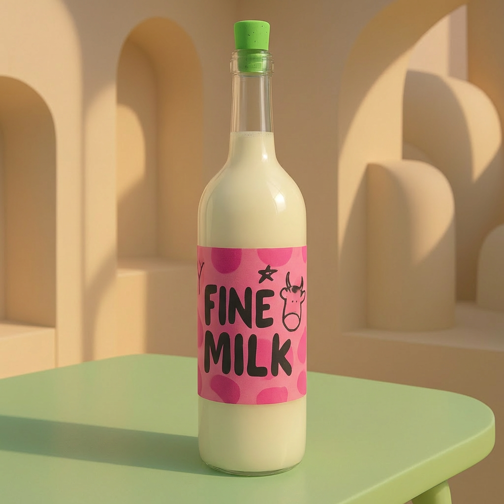 Chaos packaging trend design generated with Envato ImageGen