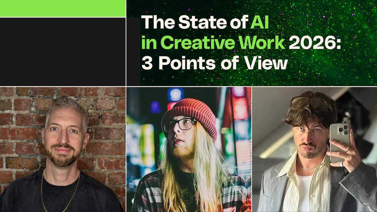 AI in creative work: 3 points of view