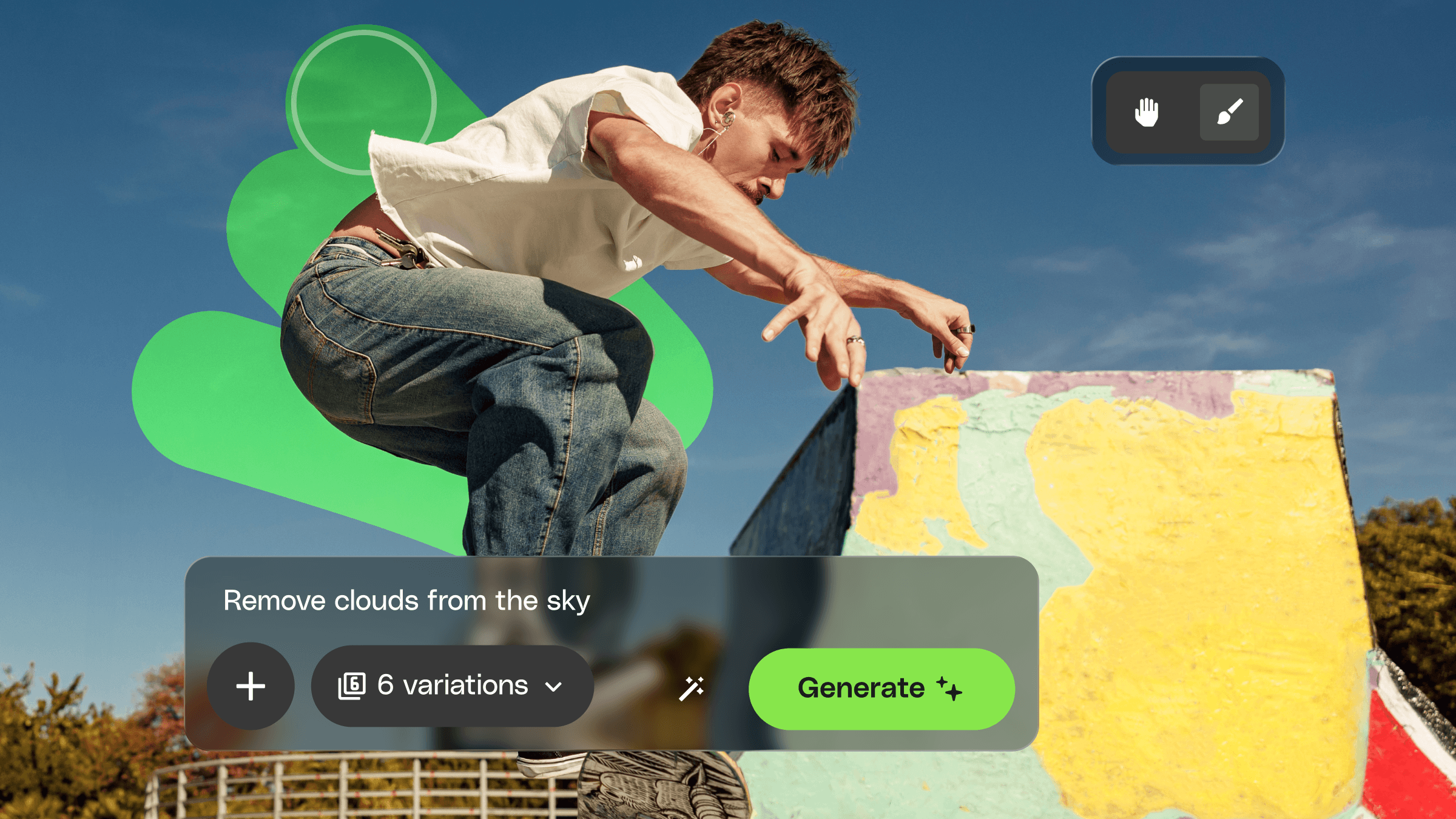 You can now access AI image generation and editing directly within the Envato experience