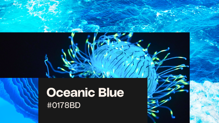 Oceanic blues: The calming 2026 color trend to use now