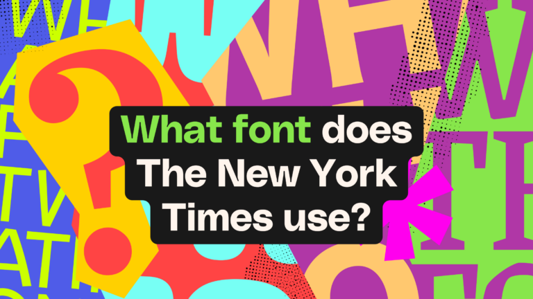 What font does The New York Times use? A complete typography breakdown