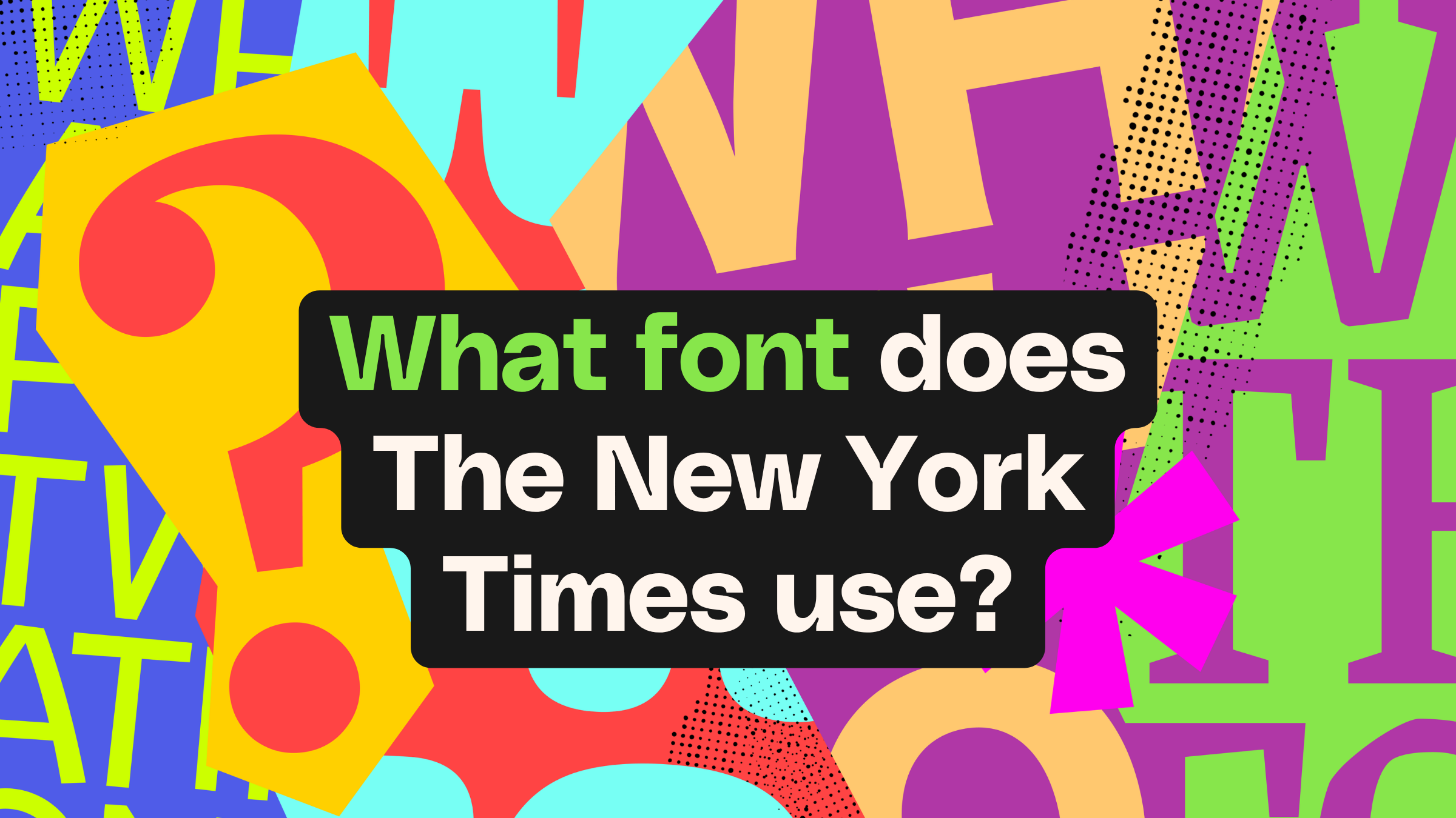 What font does The New York Times use