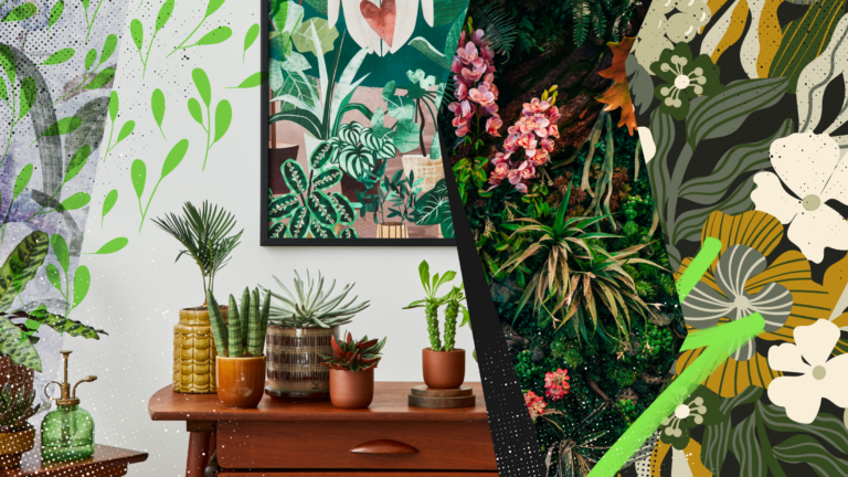 Bold botanical design: the nature-inspired trend shaping creative work in 2026