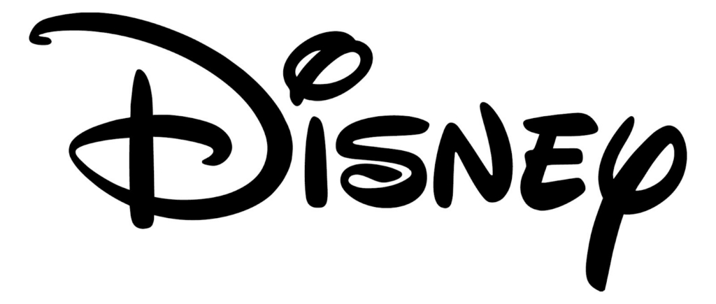 What font does Disney use? The Disney logo, written in black script font on a white background.