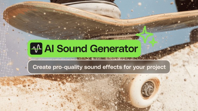 AI sound generator guide: How to create sound effects with AI