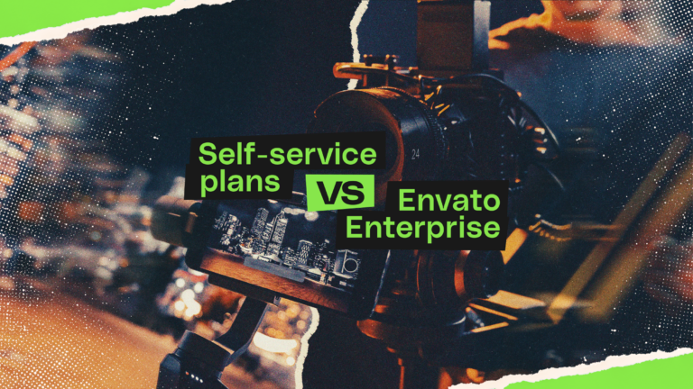 Envato Enterprise vs. self-service plans: Which one is right for your creative team?