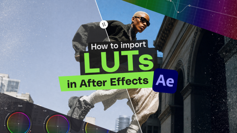 How to import LUTs in After Effects