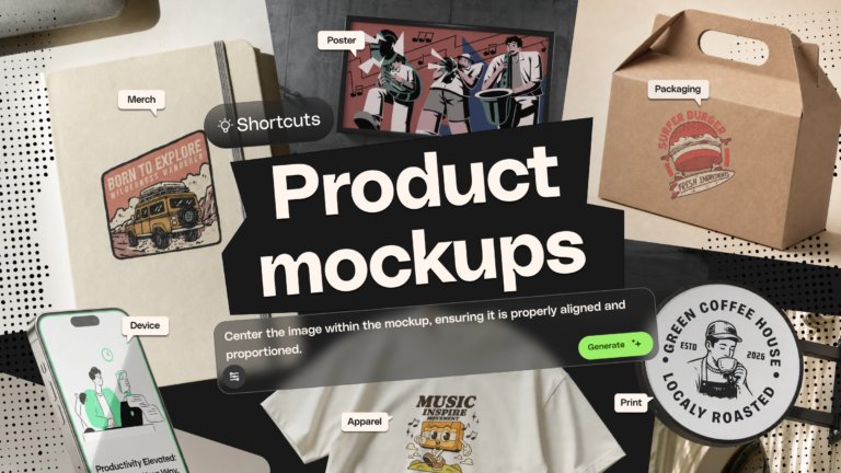 Product mockups: How to create them for any product in Envato Shortcuts