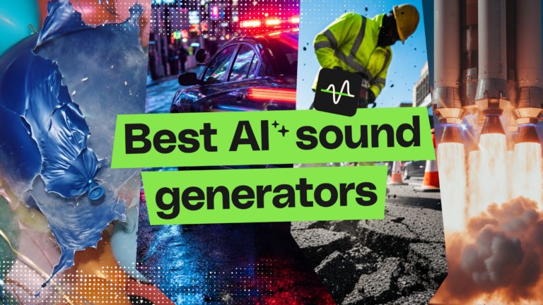 Best AI sound effect generators (2026)