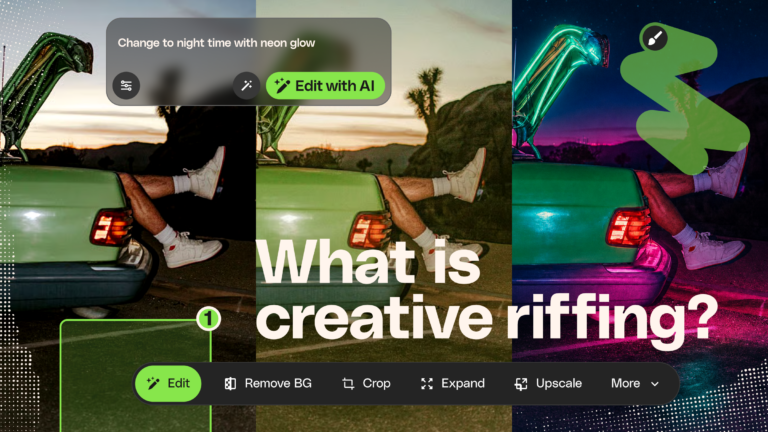 What is creative riffing?