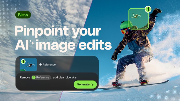 How to edit an image with AI using Envato image annotation